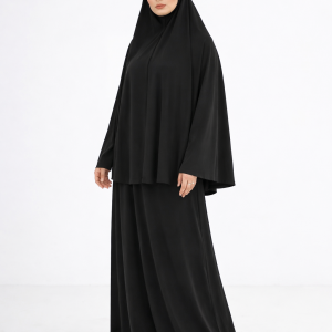 Ensemble Khimar & Abaya – Collection SIGNATURE - Black