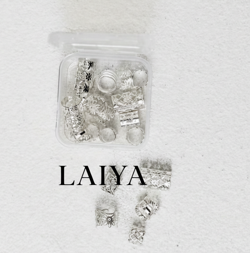 Lot de 8 Bijoux de Hijab - Argentée