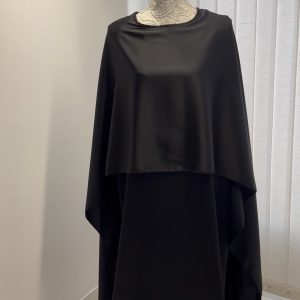 Abaya noir papillon