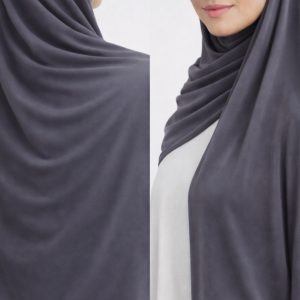 Hijab jersey premium de Luxe - Grey