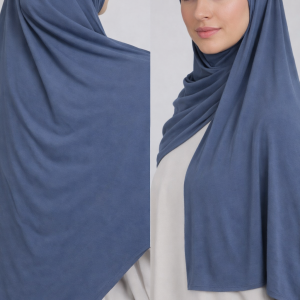 Hijab Jersey Premium Deluxe - Blue