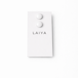 Lot de 2 aimants ( blanc matte)