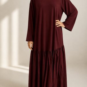 Dress Yara - Burgundy