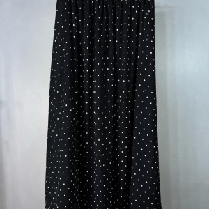 Jupe à petits pois Noir