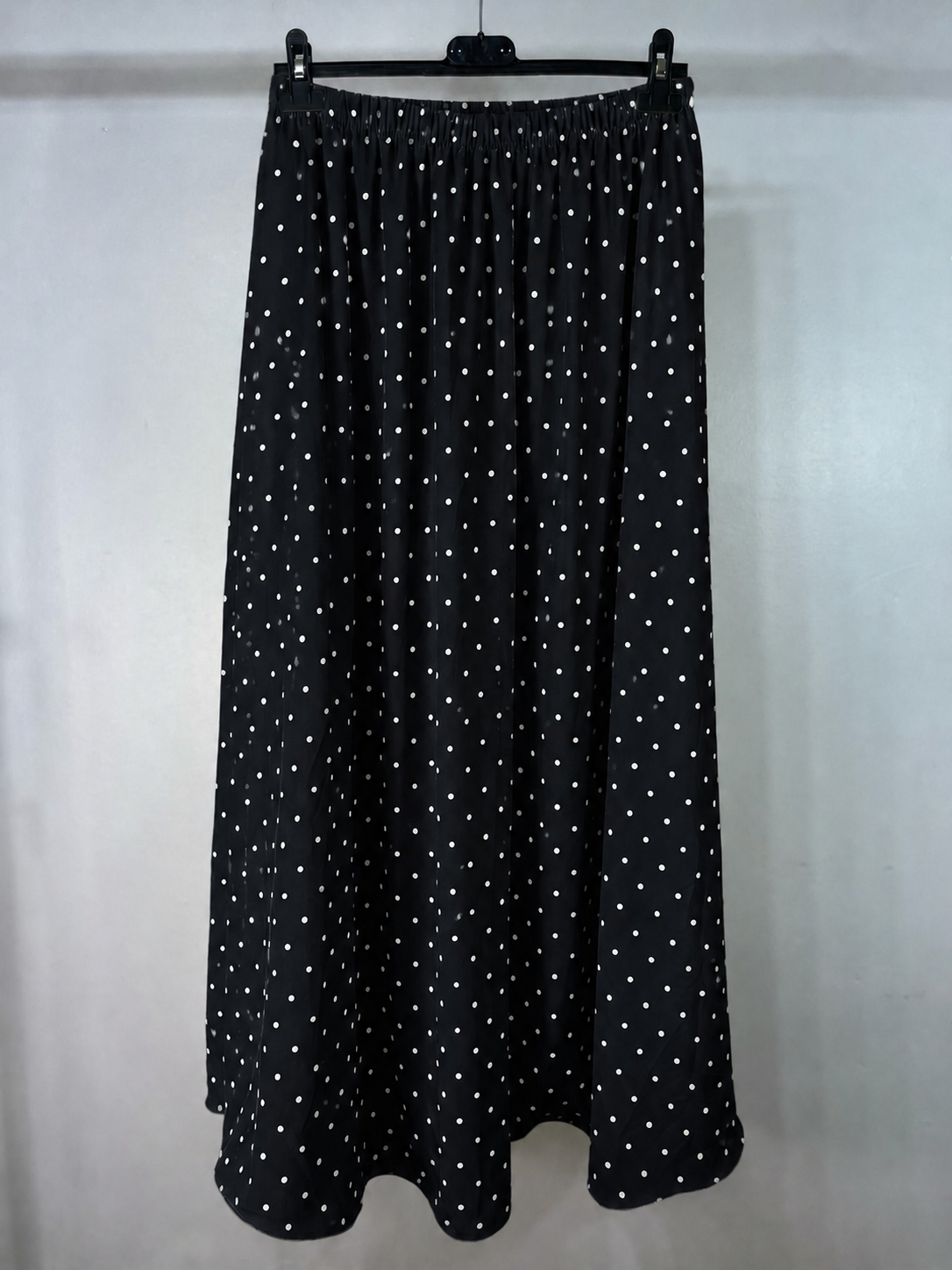 Jupe à petits pois Noir