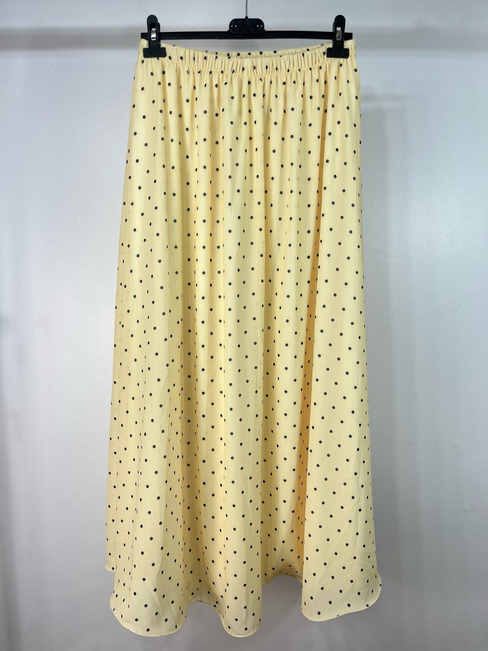 Jupe à petits pois Jaune