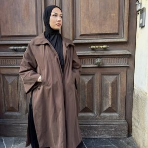 Trench long  - Choco